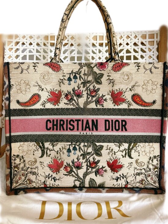 Dior Handbags - Dior Christian Dior Book Tote, Large